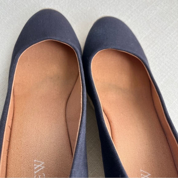 J. Crew Navy Blue Seville Wedge Espadrille Sandals | Size 8.5 - Picture 10 of 12